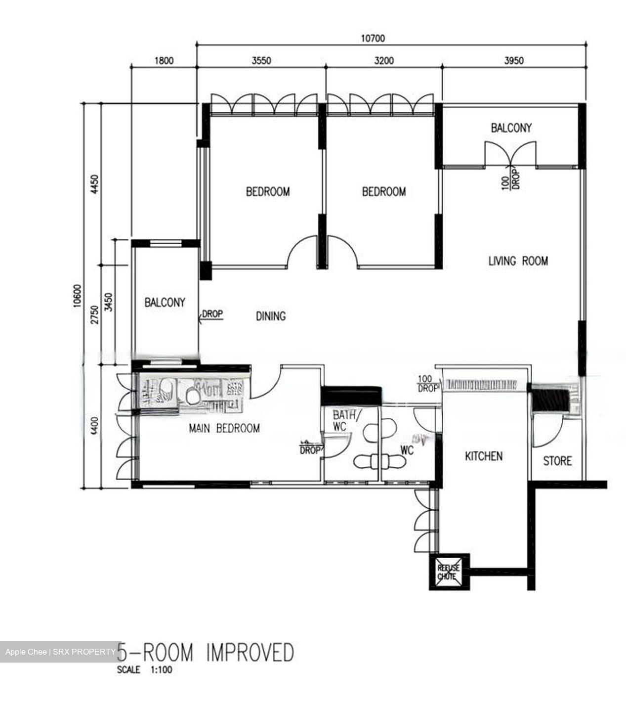 Blk 414 Commonwealth Avenue West (Clementi), HDB 5 Rooms #488300711